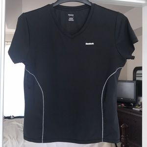 Reebok “Play Dry” Black athletic shirt